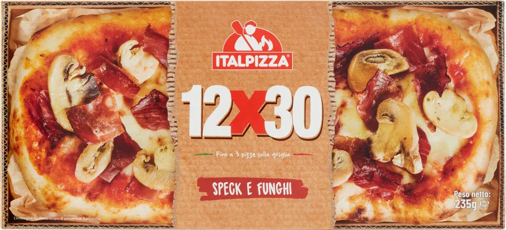 Speck e funghIGPizza surgelata