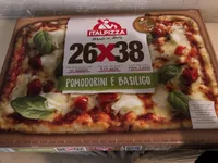 Pizza Pomodorini e basilico