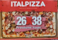 Pizza 26x38 jambon & champignons
