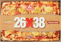 Salsiccia e patate pizza surgelata