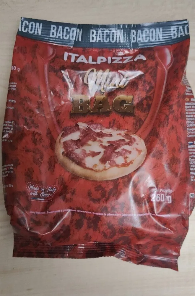 ITALPIZZA Mini BAG Bacon