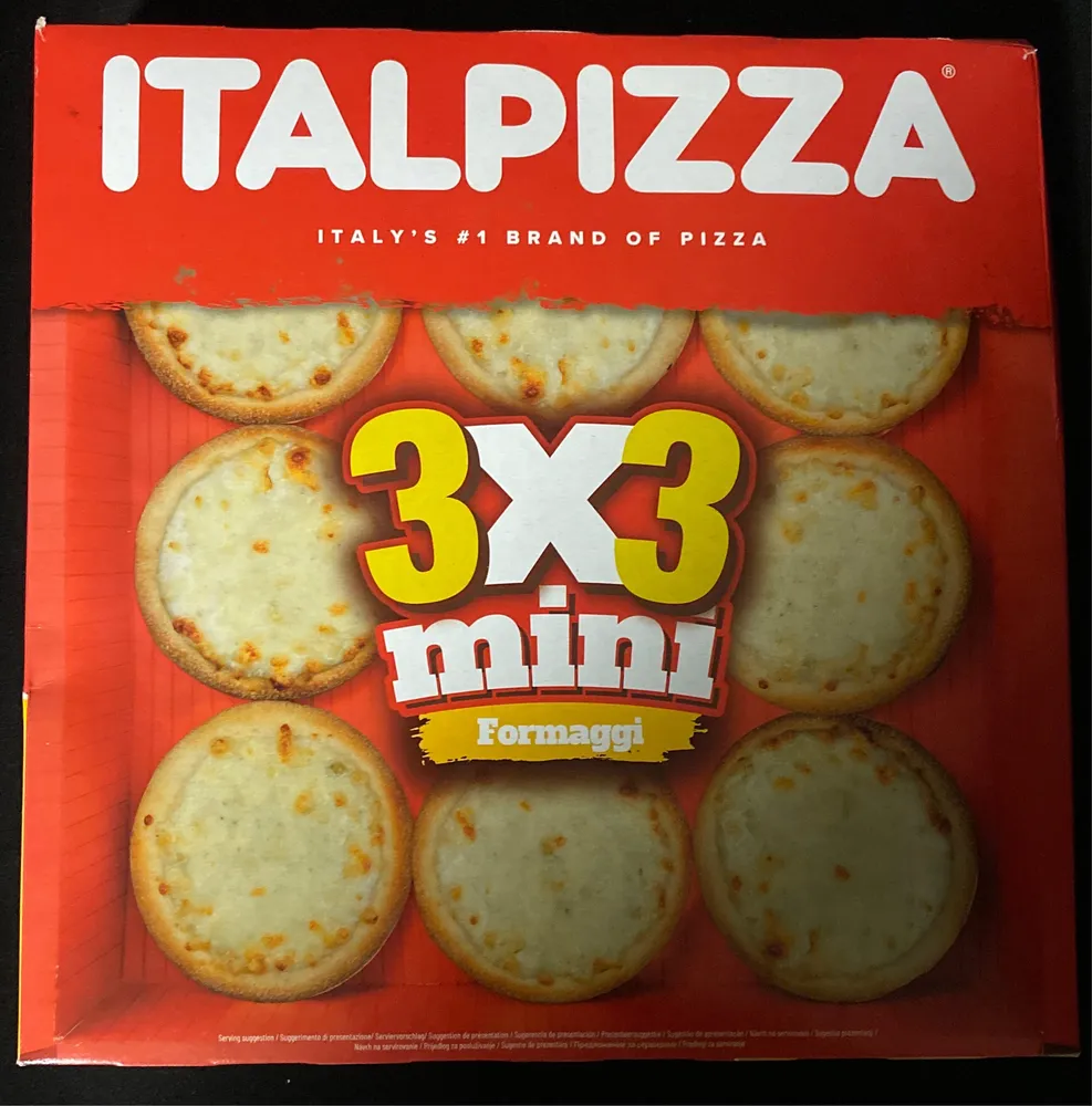 Mini pizza Formaggi