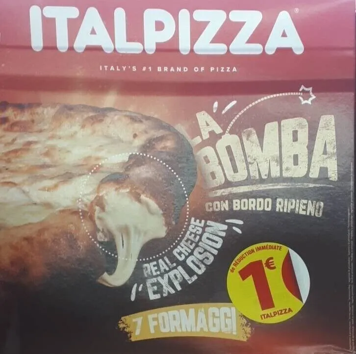A' Bomba con bordo ripieno 7 Formaggi
