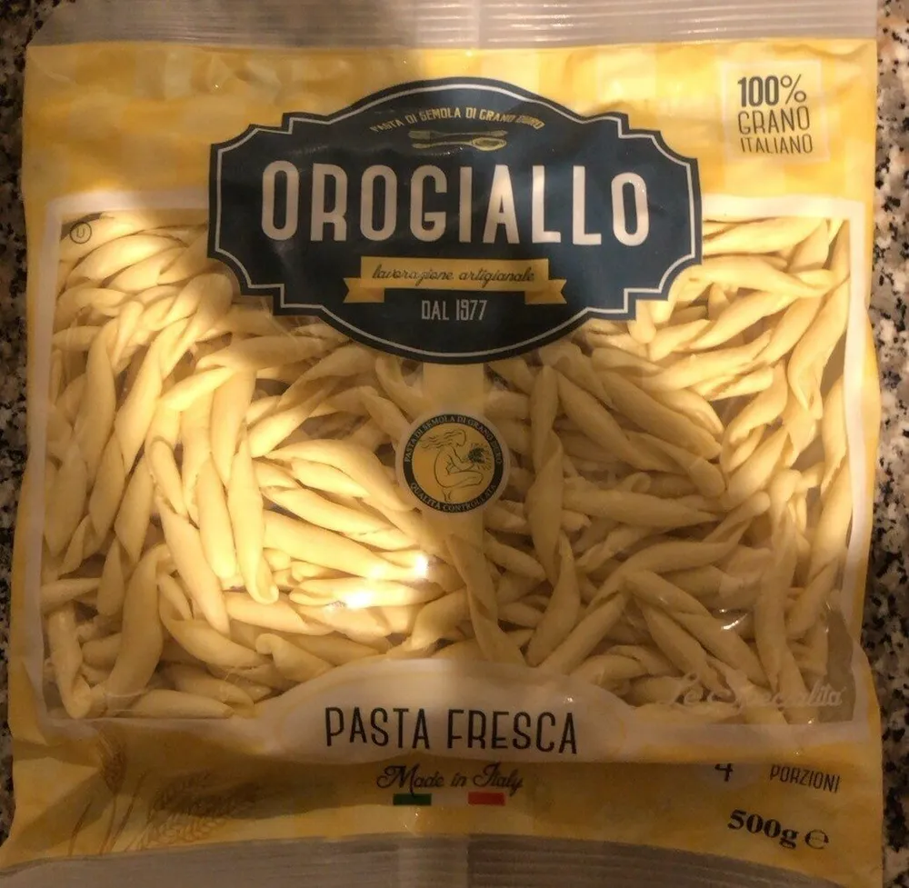 Pasta fresca di semola di grano duro