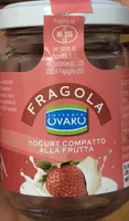 yogurt compatto alla fragola