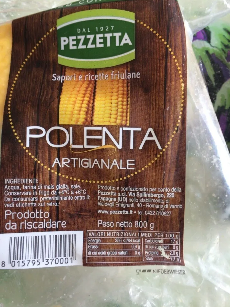 Polenta bianca