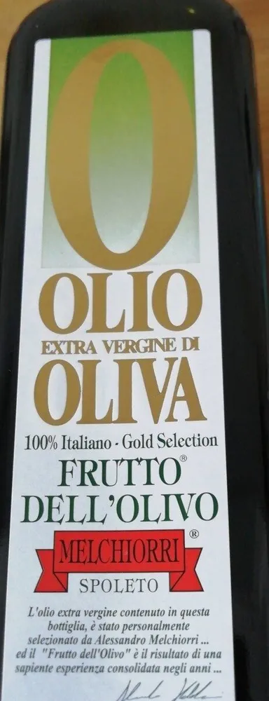 Olio Extra Vergine di Oliva Frutto dell'Olivo