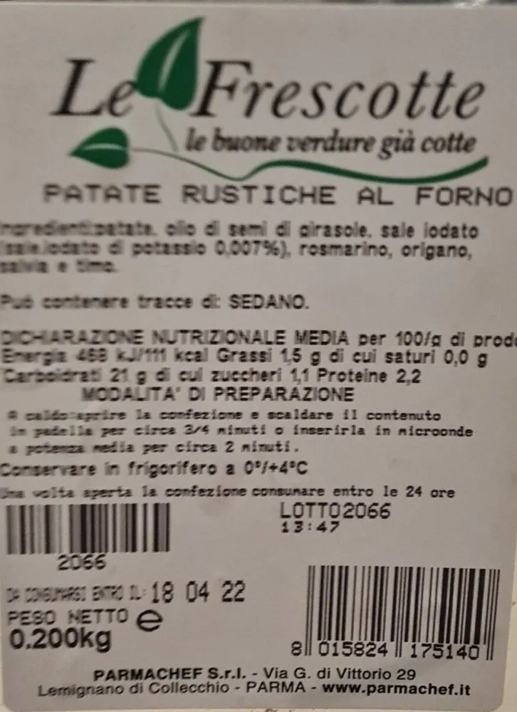 Patate rustiche al forno