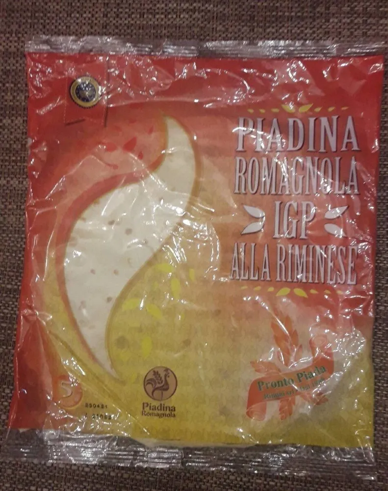 Piadina Romagnola IGP alla Riminese