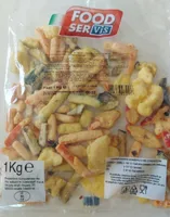 Fritto misto vegetale pastellato, surgelato