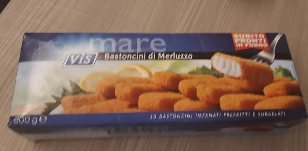 Bastoncini di merluzzo