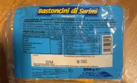 Bastoncini di surimi surgelati