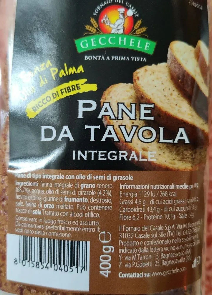 Pane da favola integrale