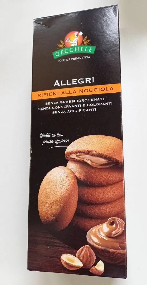 ALLEGRI Sablés fourrés à la noisette