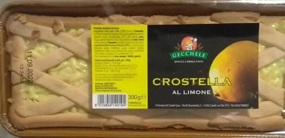 Crostella al limone
