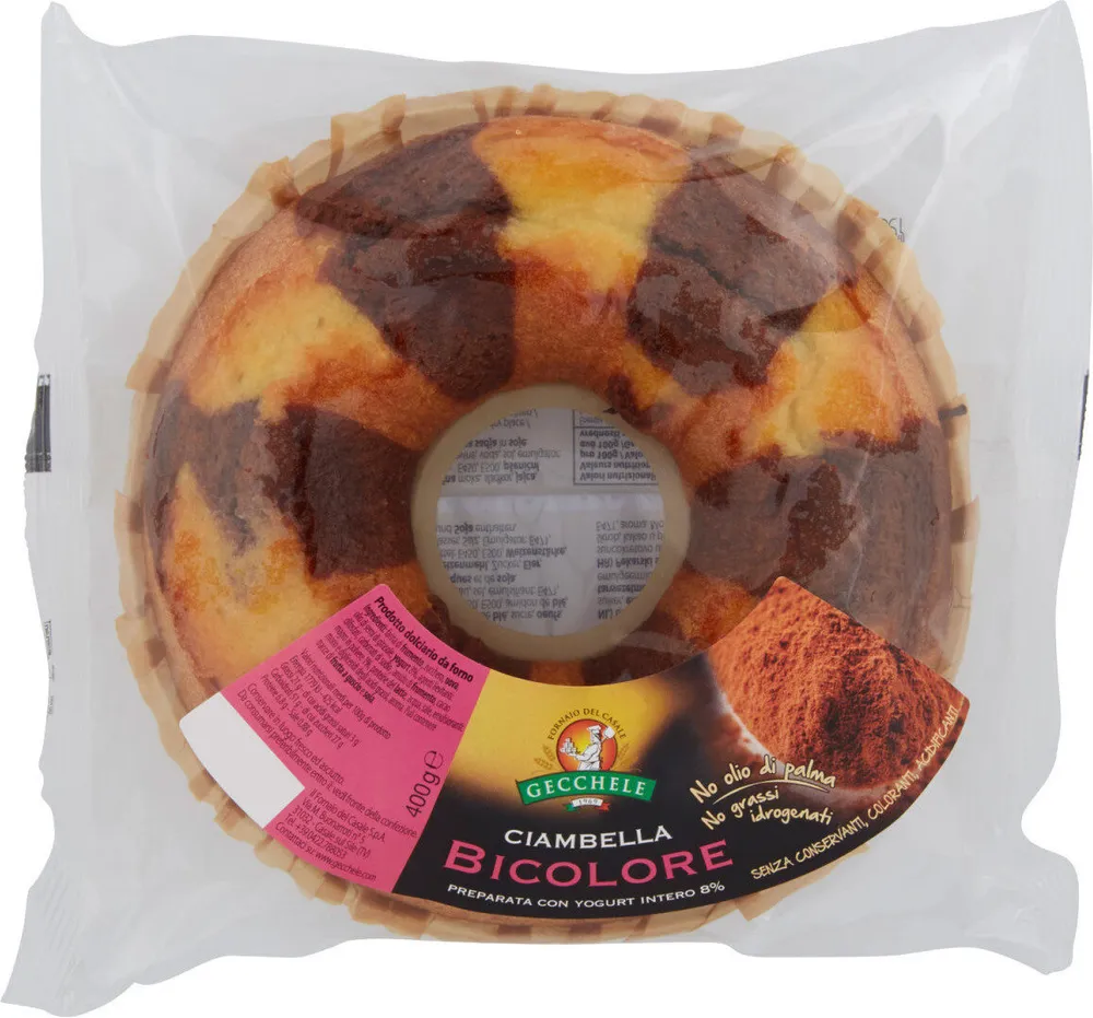 Ciambella bicolore CACAO/VANILLE