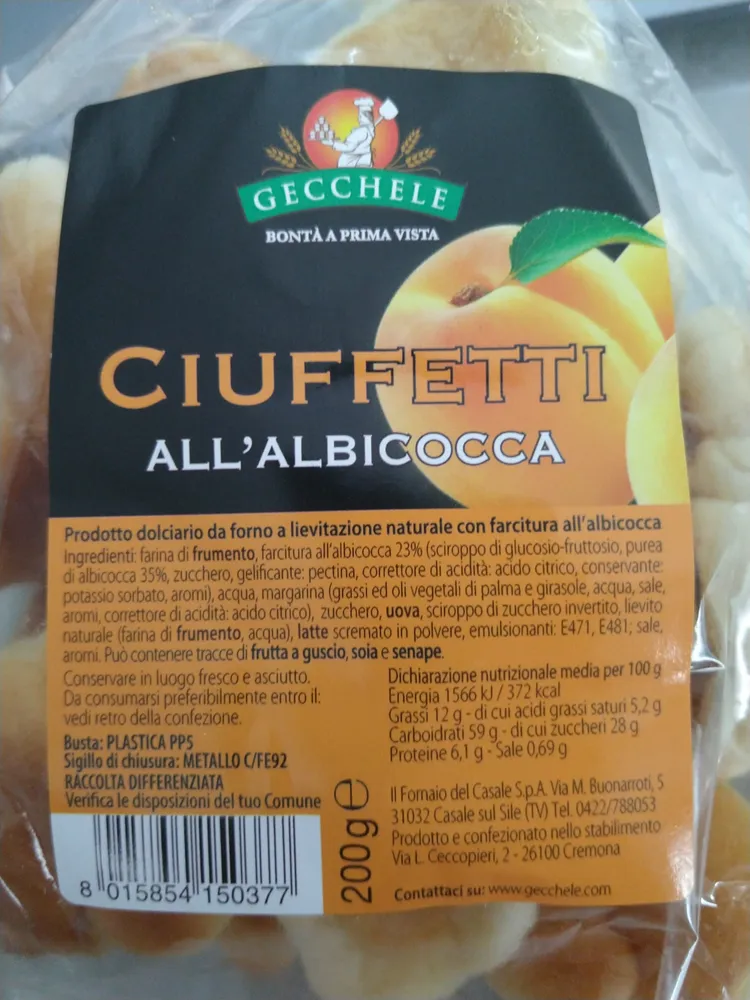 ciufetti all’albicocca