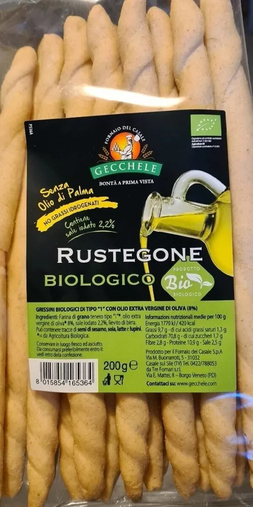 Rissino Grissini bio olives