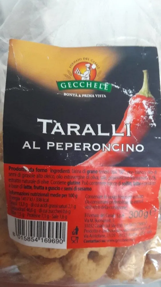 Taralli al peperoncino