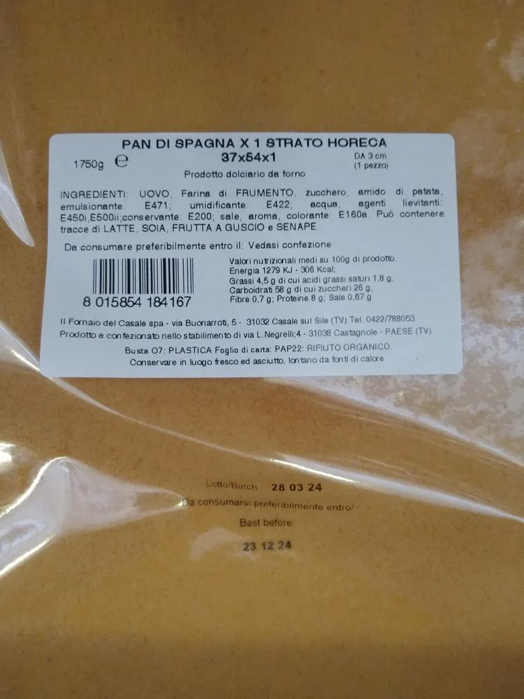Pan di Spagna