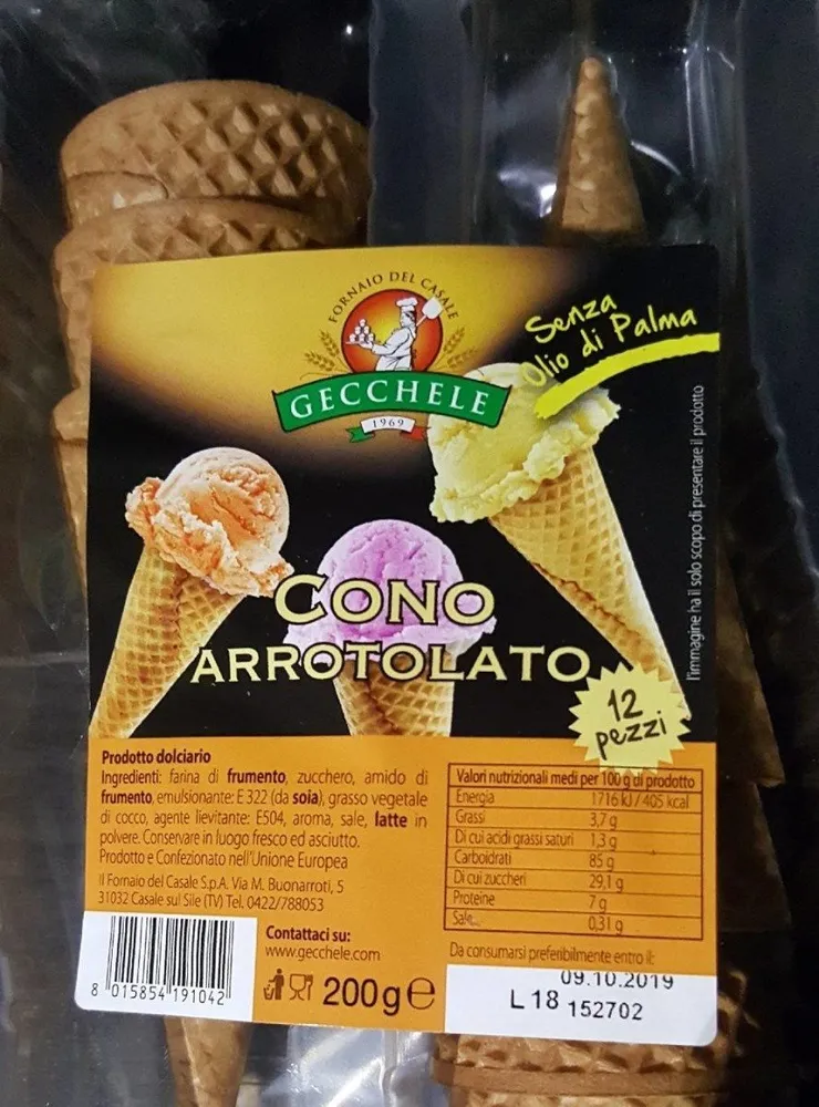Cono arrotolato