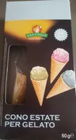 Cono estate per gelato