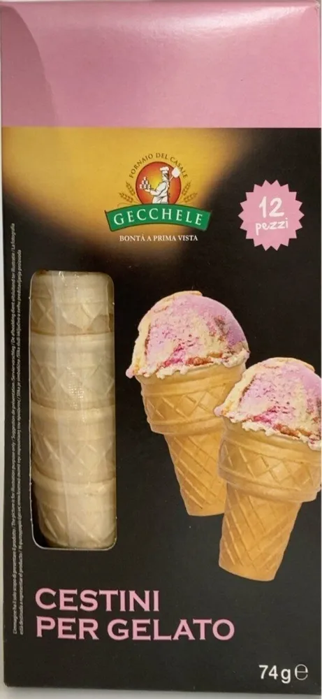 Cestini per gelato