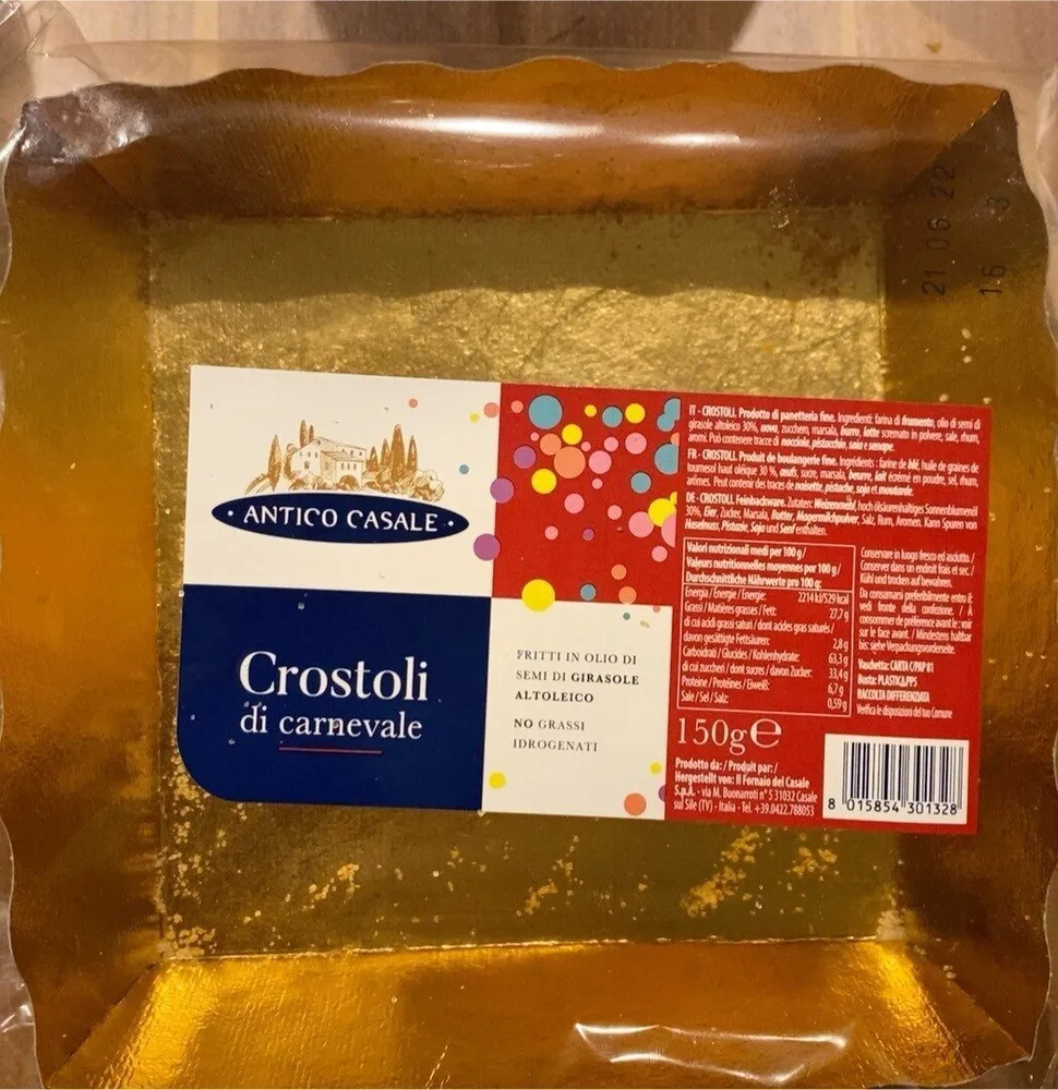 Crostoli di carnevale