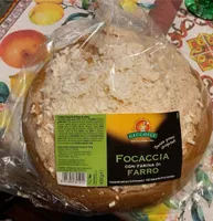 Focaccia con farina di farro