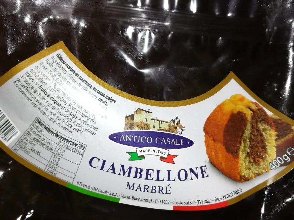 Ciambella bicolore