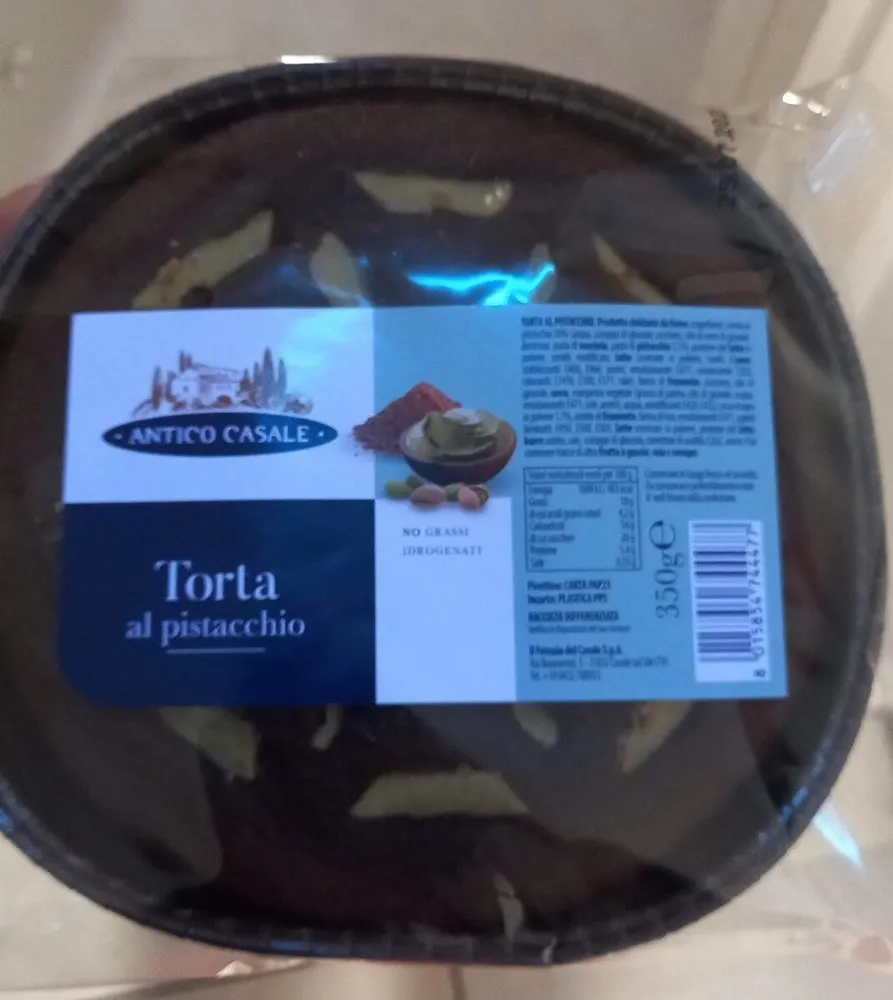Torta al pistacchio