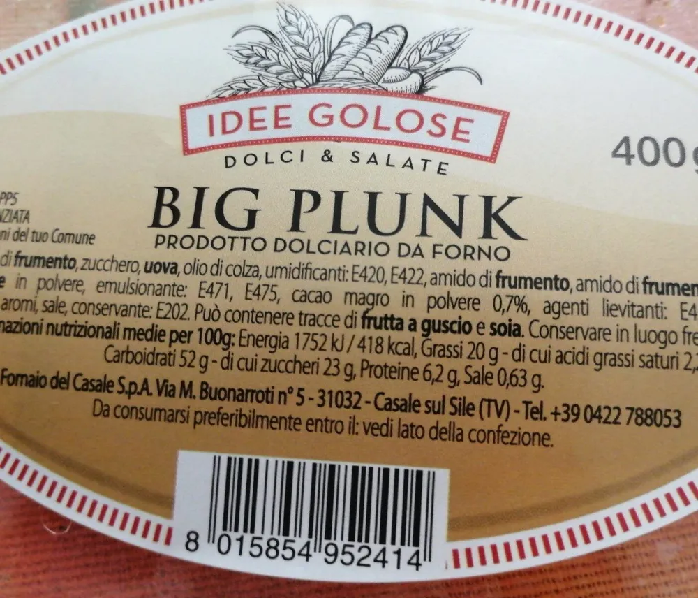 Big plunk