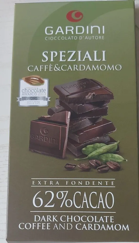 Cioccolato fondente caffè & cardamomo