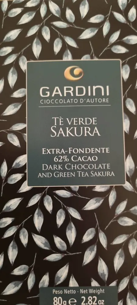 Te' verde Sakura Extra-Fondente