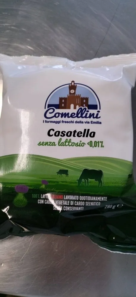 Casatella senza lattosio