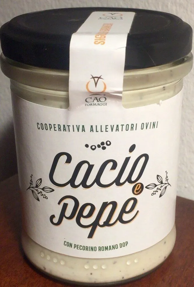 Formaggio Fuso Cacio e pepe