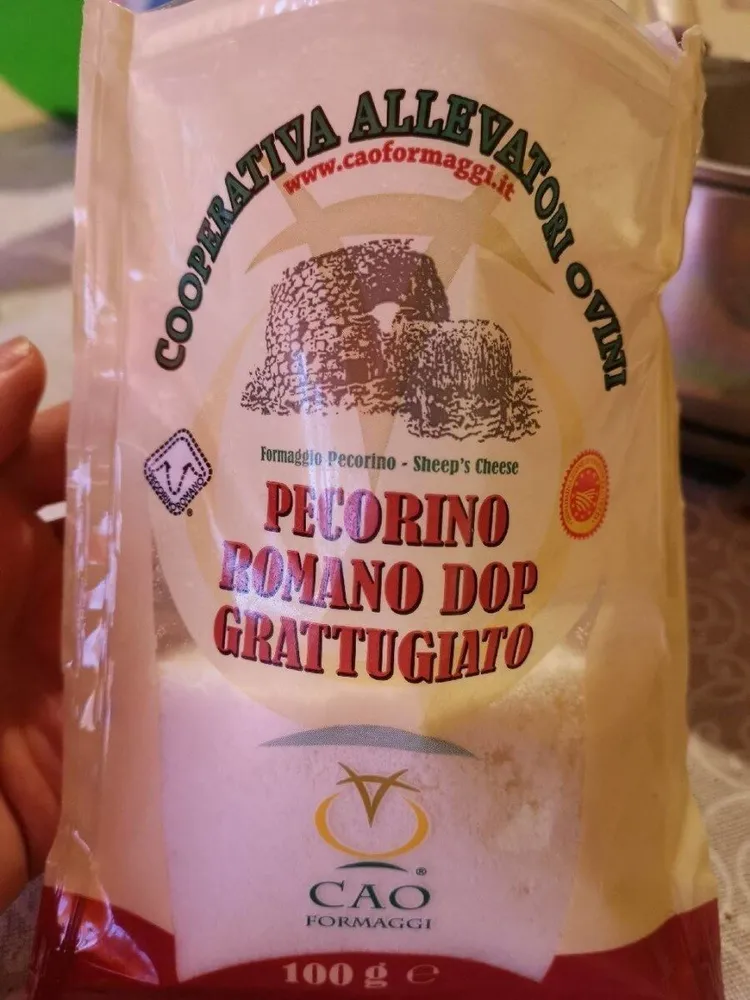 Pecorino Romano DOP grattugiato