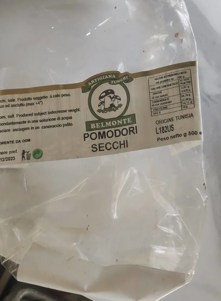 Pomodori secchi