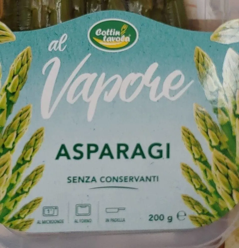 Asparagi al vapore