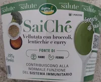 SaiChé vellutata con broccoli, lenticchie e curry