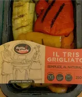 Tris peperoni carote zucchine alla griglia