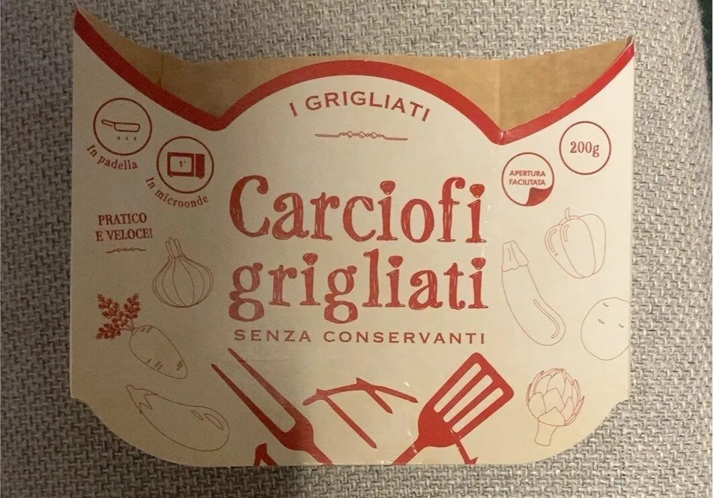Carciofi grigliati