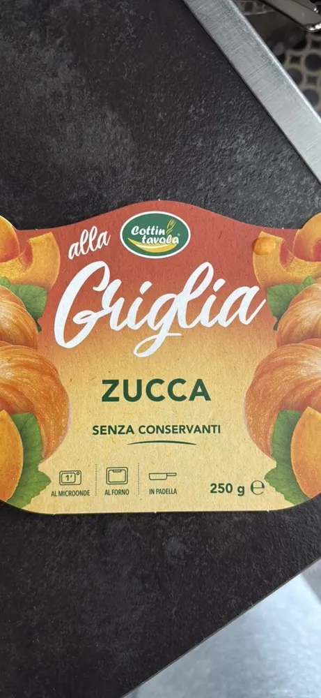 Zucca grigliata