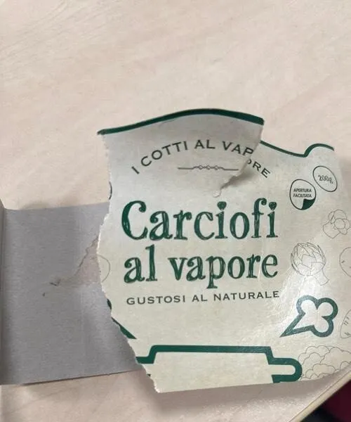 Carciofi al vapore