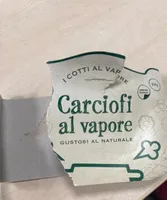 Carciofi al vapore