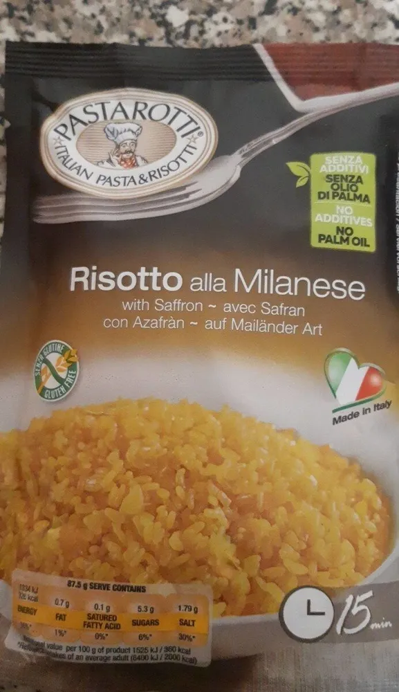 Risotto alla milanese