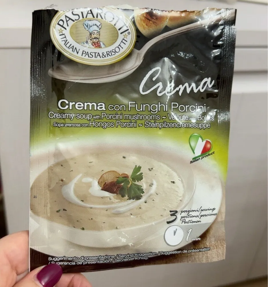 Crema ai funghi porcini