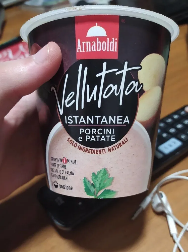 Vellutata Istantanea porcini e patate