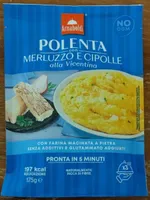 Polenta con merluzzo e cipolle alla Vicentina