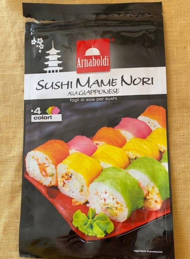 Sushi mame nori alla giapponese